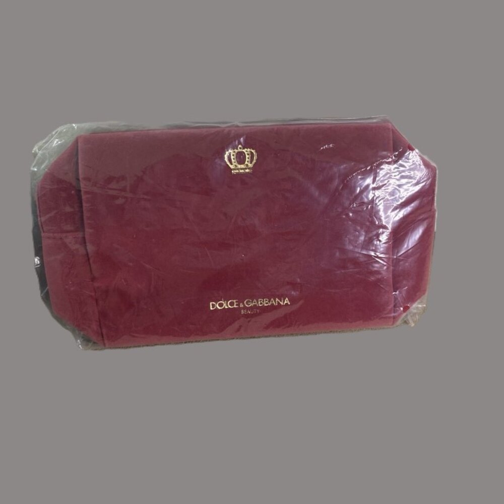 Dolce & Gabbana Velvet Cosmetic Bag – NEW!